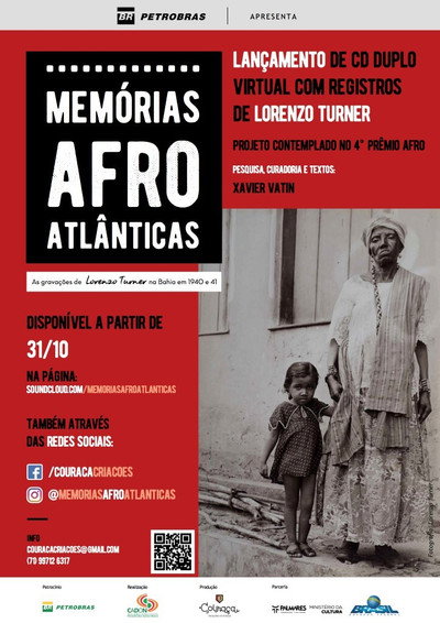 Póster de Memórias Afro-Atlânticas