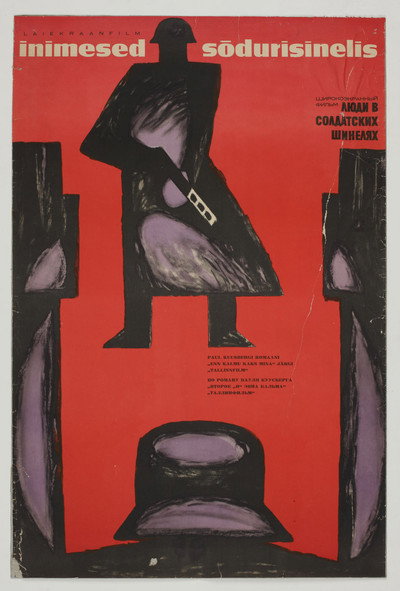 Póster de Men in Soldier's Overcoats