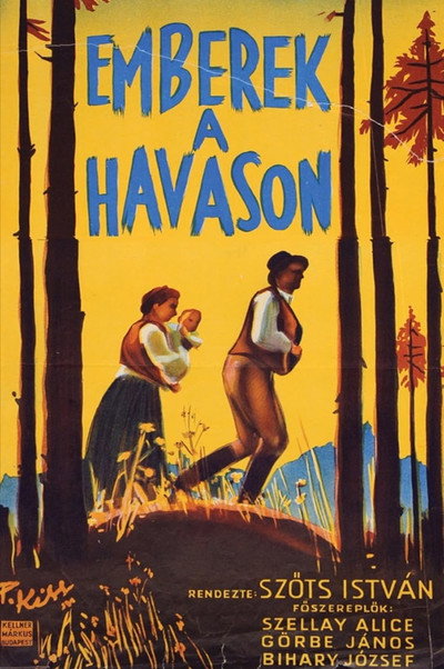 Póster de Men on the Mountain