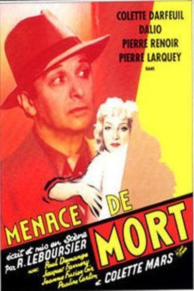 Póster de Menace de mort