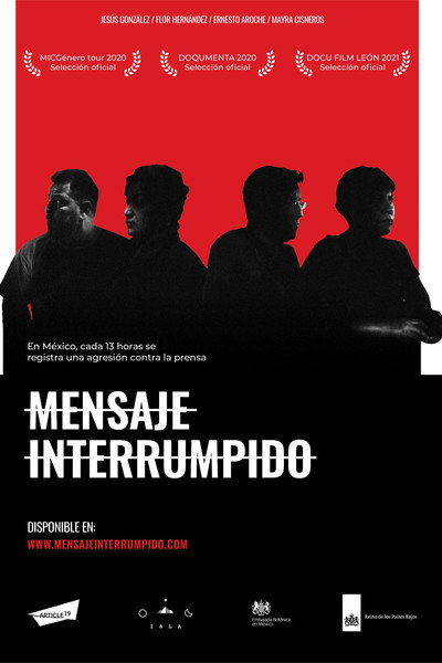 Póster de Mensaje interrumpido
