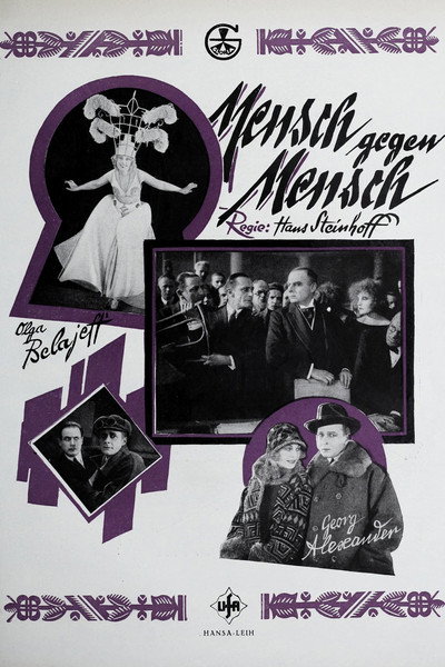 Póster de Mensch gegen Mensch