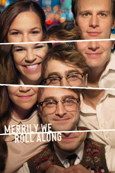 Póster de Merrily We Roll Along: El musical de Broadway