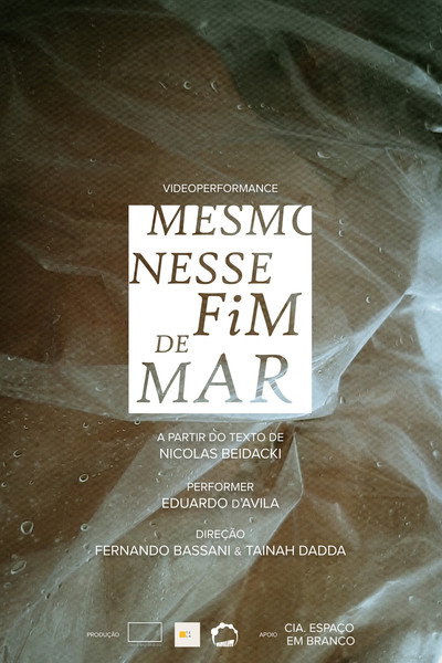 Póster de Mesmo Nesse Fim de Mar