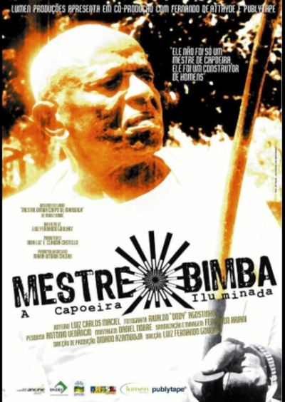 Póster de Mestre Bimba, a Capoeira Iluminada
