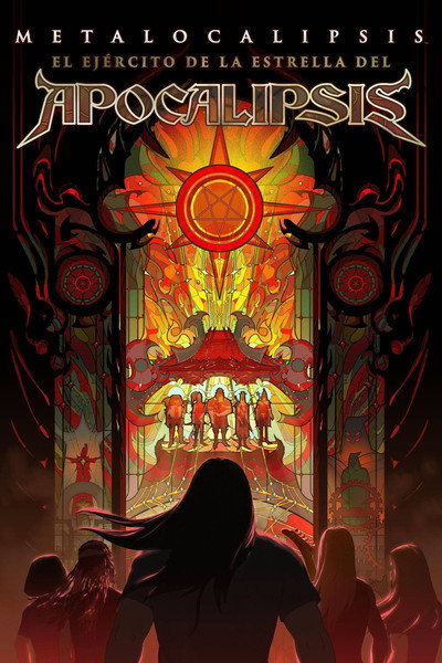 Póster de Metalocalipsis: El ejército de la estrella del Apocalipsis