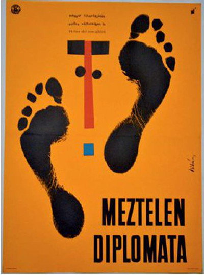 Póster de Meztelen diplomata