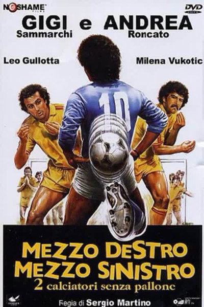 Póster de Mezzo destro mezzo sinistro - 2 calciatori senza pallone