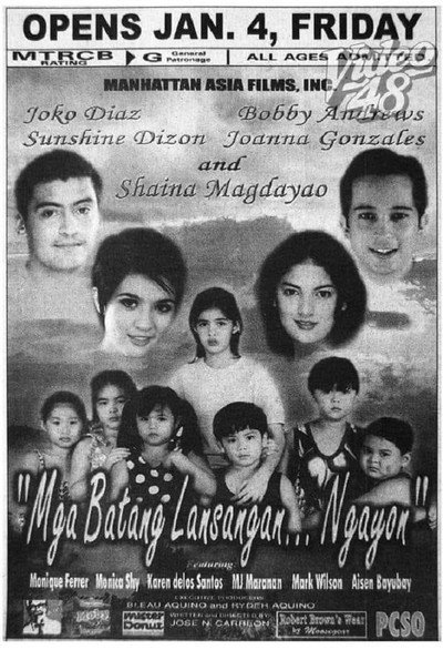 Póster de Mga batang lansangan ngayon