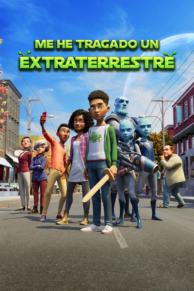 Póster de M'he empassat un extraterrestre