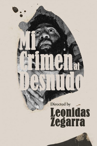 Póster de Mi crimen al desnudo