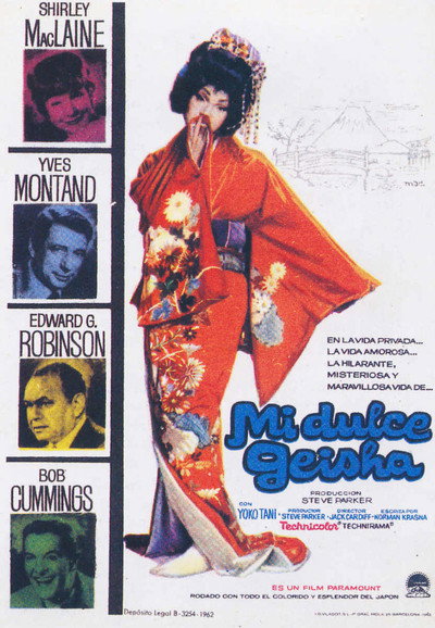 Póster de Mi dulce geisha