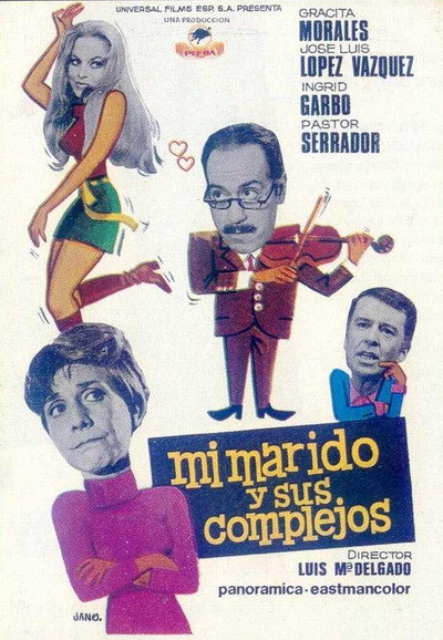 Póster de Mi marido y sus complejos