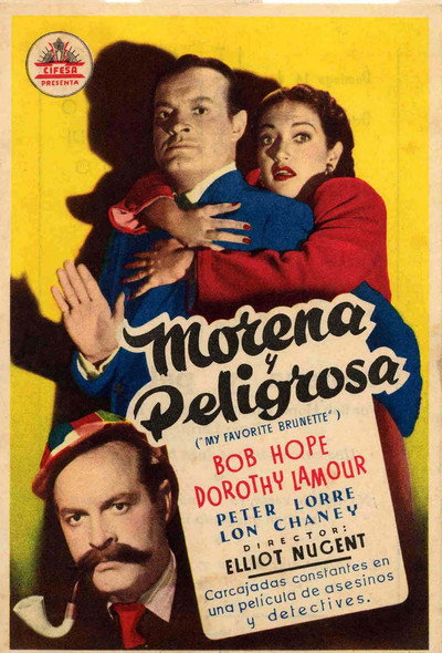 Póster de Mi morena favorita