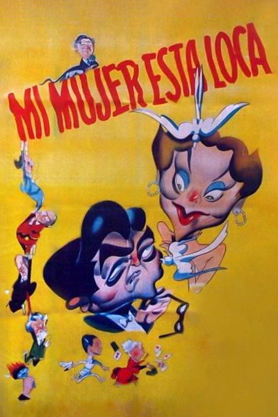 Póster de Mi mujer está loca