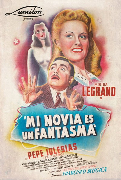 Póster de Mi novia es un fantasma