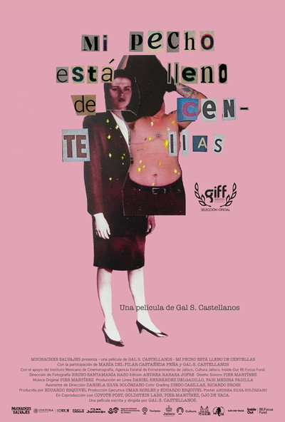 Póster de Mi pecho está lleno de centellas