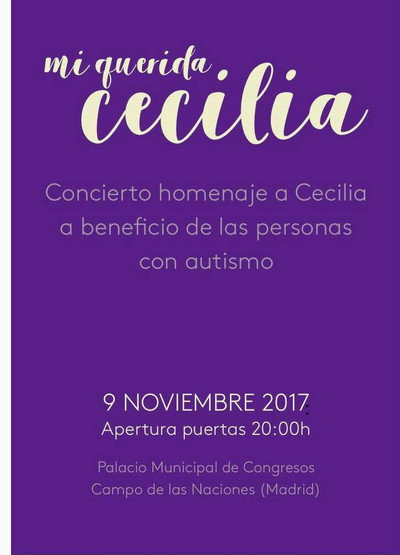 Póster de Mi querida Cecilia