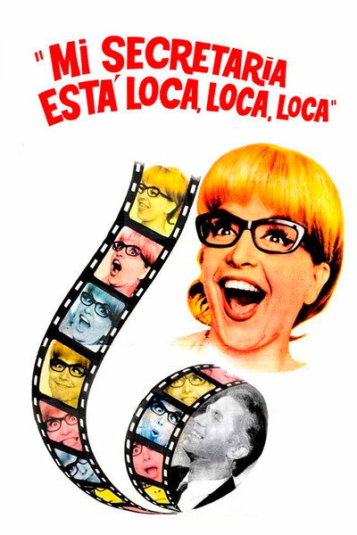 Póster de Mi secretaria está loca, loca, loca