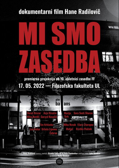 Póster de Mi smo zasedba