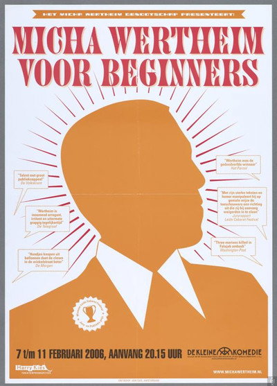 Póster de Micha Wertheim: Voor beginners