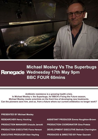 Póster de Michael Mosley vs. the Superbugs
