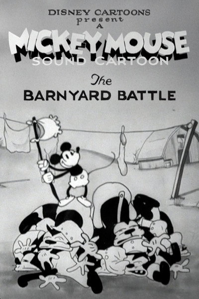 Póster de Mickey en la armada