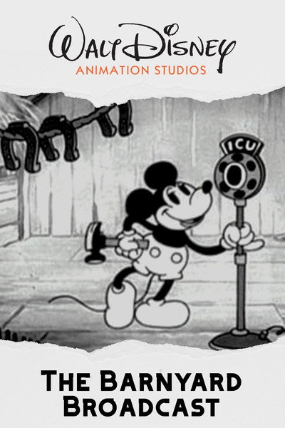 Póster de Mickey en la radio