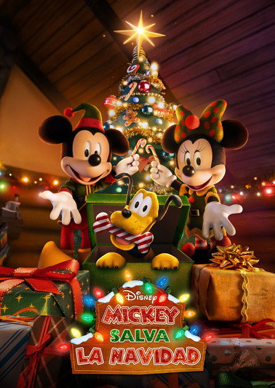 Póster de Mickey Salva la Navidad