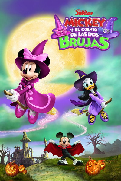 Póster de Mickey y el cuento de las dos brujas