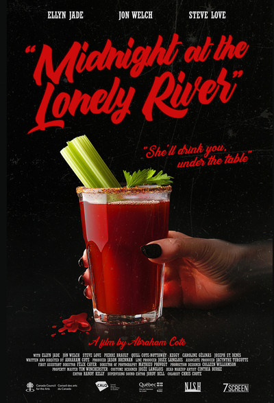 Póster de Midnight at the lonely river