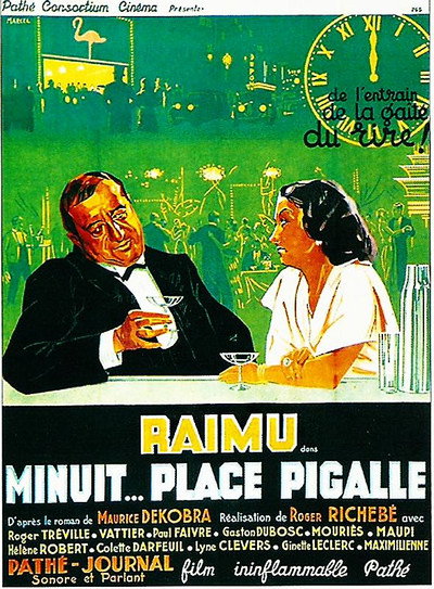 Póster de Midnight, Place Pigalle