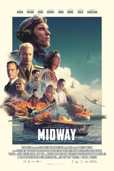 Póster de Midway: batalla en el Pacífico