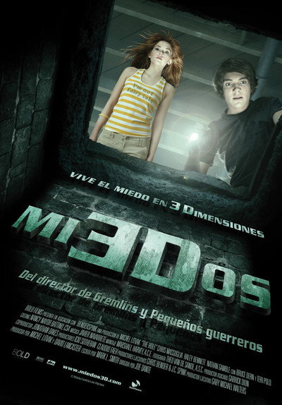 Póster de Miedos 3D