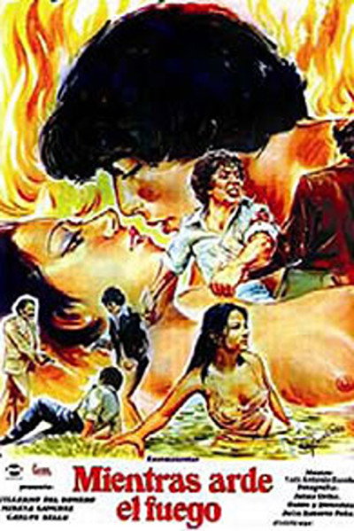 Póster de Mientras arde el fuego
