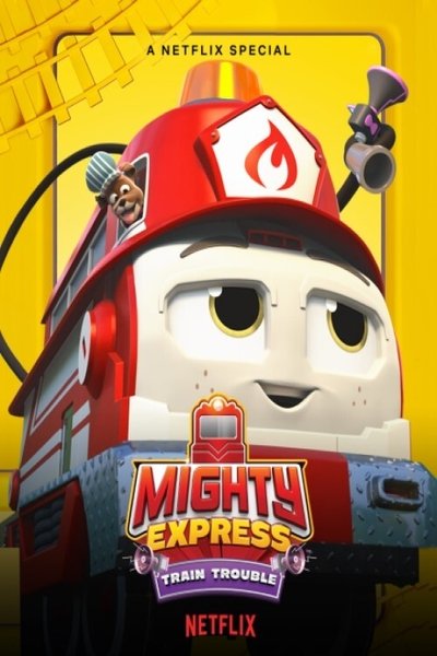Póster de Mighty Express: Problemas en Pista Férrea