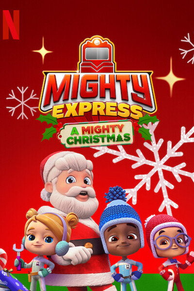 Póster de Mighty Express: Una aventura navideña