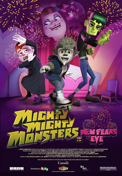 Póster de Mighty Mighty Monsters in New Fears Eve
