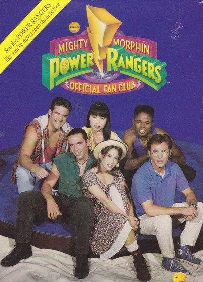 Póster de Mighty Morphin Power Rangers: The Official Fan Club Video!
