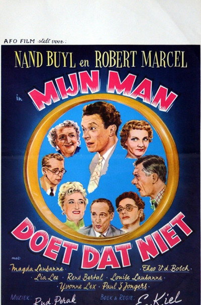 Póster de Mijn man doet dat niet