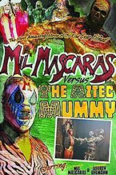 Póster de Mil Mascaras vs. the Aztec Mummy