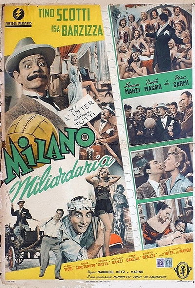 Póster de Milano miliardaria