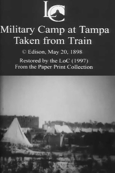 Póster de Military Camp at Tampa, Taken from Train