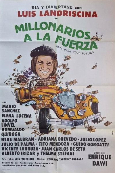 Póster de Millonarios a la fuerza