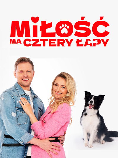 Póster de Milosc ma cztery lapy