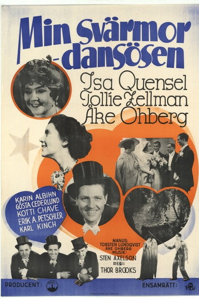 Póster de Min svärmor - dansösen