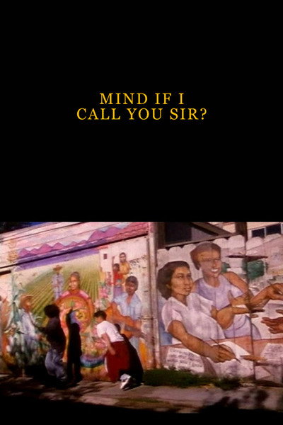 Póster de Mind If I Call You Sir