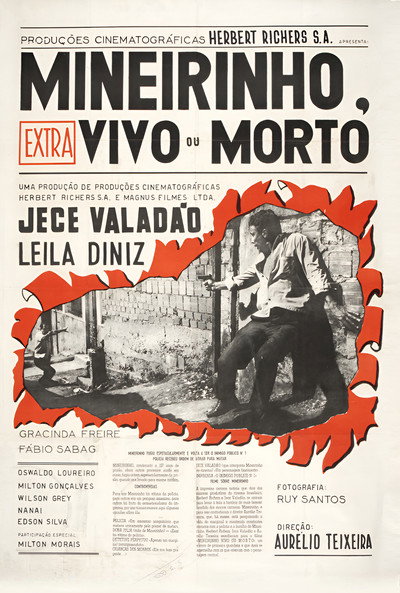 Póster de Mineirinho Vivo ou Morto
