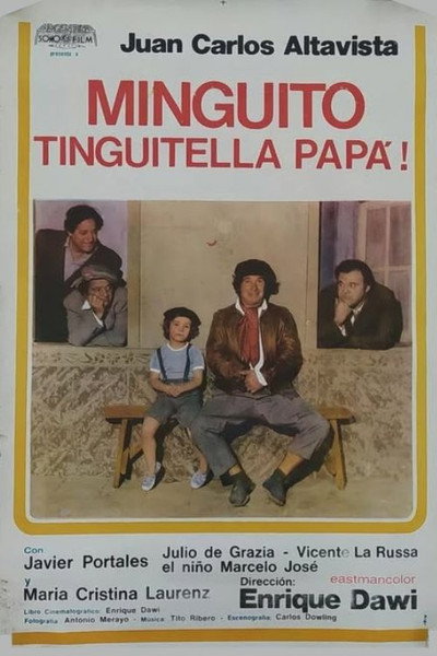 Póster de Minguito Tinguitela, papá