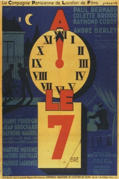 Póster de À minuit, le 7